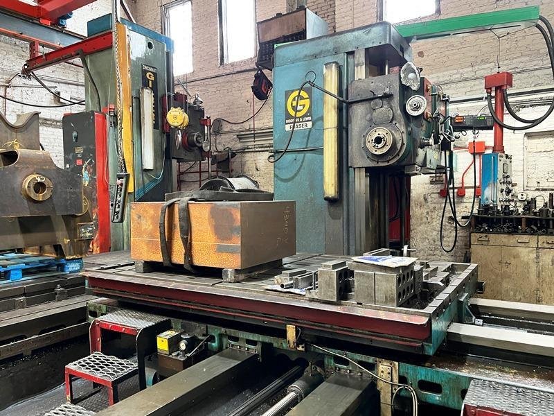 5&quot; GIDDINGS &amp; LEWIS MODEL 70A-DP5-T  FRASER TABLE TYPE HORIZONTAL BORING MILL