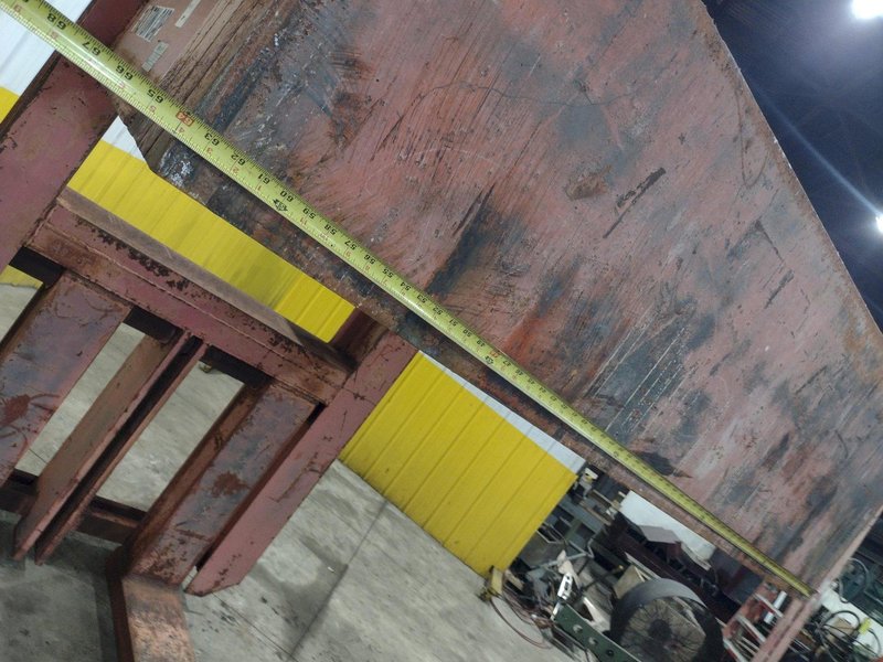 20,000 LBS / 10 TON X 60&quot; X 60&quot; BUSHMAN MODEL #901 PALLET LIFTER CRANE ATTACHMENT: STOCK #23641
