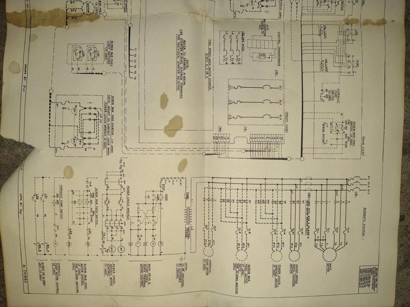 #2A WARNER &amp; SWASEY MODEL #M-3470 TURRET LATHE WITH CROSS SLIDING TURRET, " HOLE: YOBRO #24548