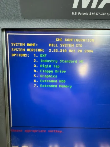 HURCO VM-1 CNC Vertical Machining Center 2005’ #7910