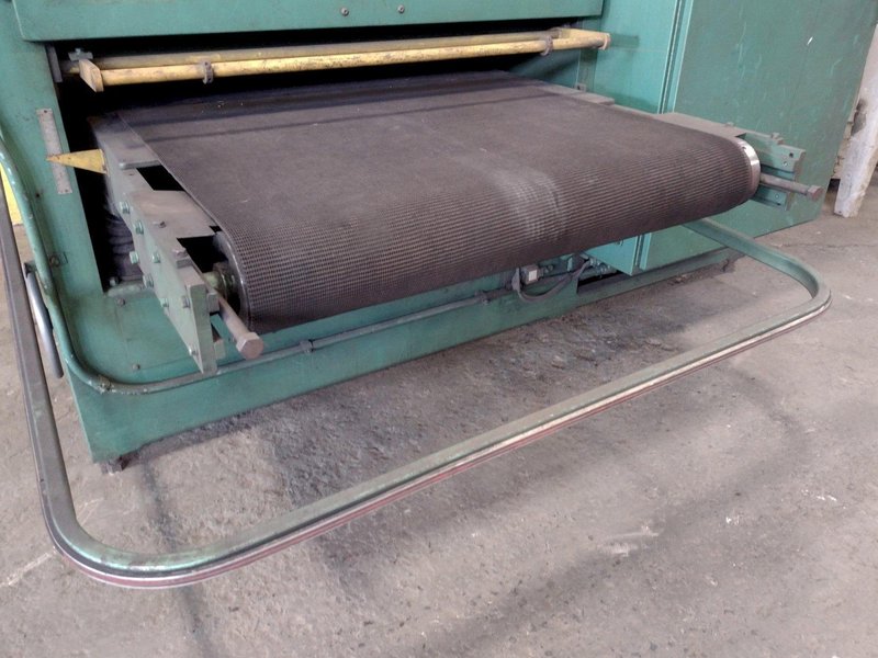 42" X 50 HP TIMESAVER MODEL #343-1SG  SLAG GRINDER BELT SANDER WITH HAMMOND DUST COLLECTOR: STOCK #17009