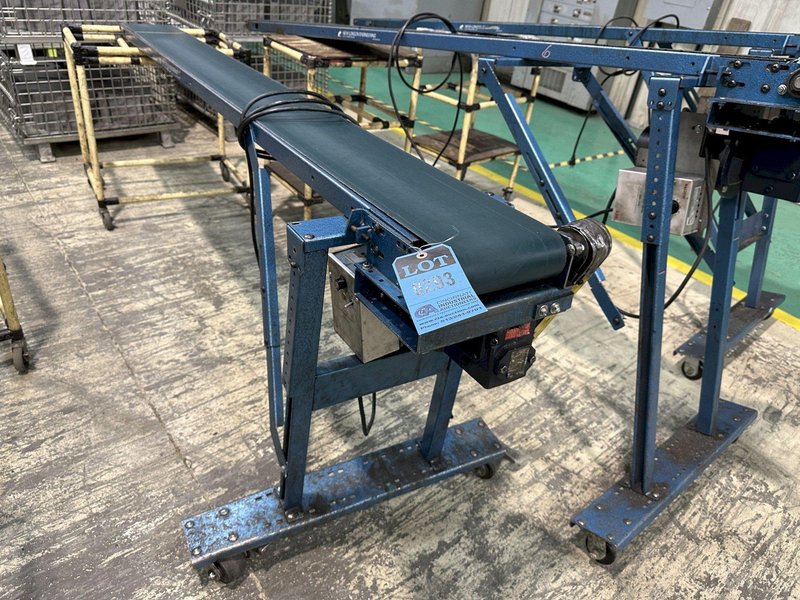 8" x 8'  NEW LONDON ENGINEERING TRANSFER CONVEYOR
