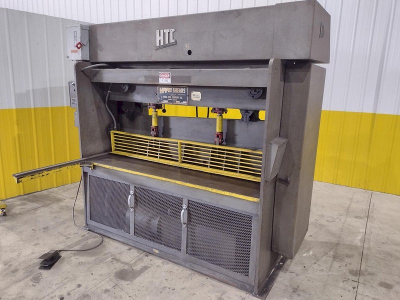 6&#039; x 3/8&quot; HTC MODEL #375-6S HYDRAULIC SHEAR: STOCK #21236