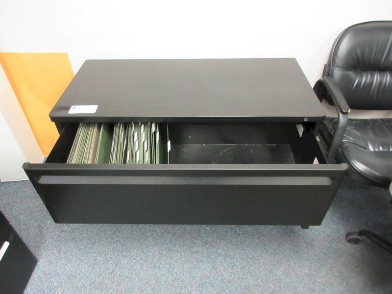 Horizontal 2 Drawer Metal File Cabinets (2pcs)- Auction Item