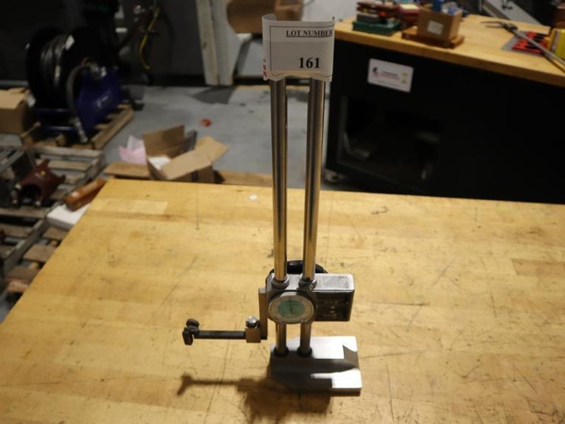 Double Column 12" Height Gage, Roller Dials, .001" Res- Auction Item