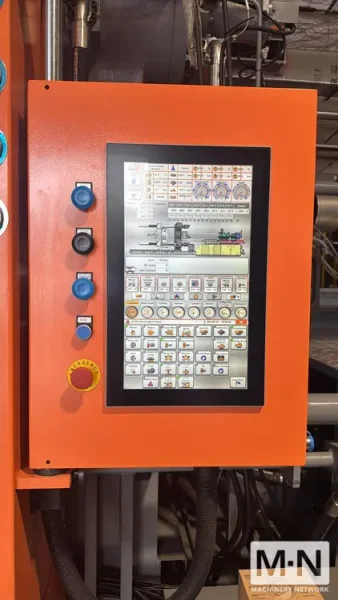 770 TON 1403 OZ CHEN HSONG MODEL SM700-TP-SVP/2 INJECTION MOLDING MACHINE MFG 2024