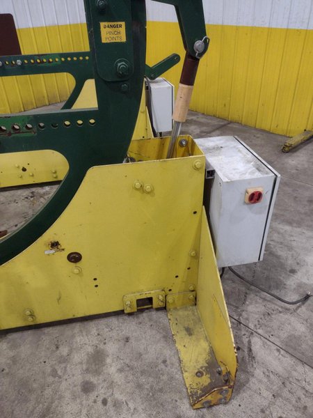 11,600 LBS RIMCO MODEL #R5-2450 ROTATOR POWERED I-BEAM ROLLOVER / ROTATOR MACHINE: STOCK #23597