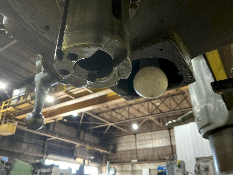 5' X 11" CARLTON MODEL #1A RADIAL ARM DRILL: YOBRO #25176