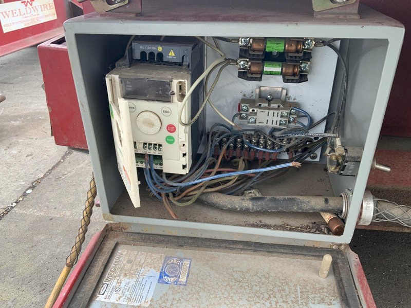 5 TON WELDWIRE WWRI-5 TURNING ROLL SET: STOCK #81015