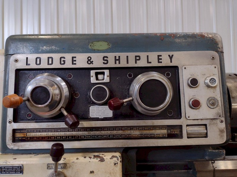 18&quot; X 30&quot; LODGE &amp; SHIPLEY ENGINE LATHE: STOCK #16198