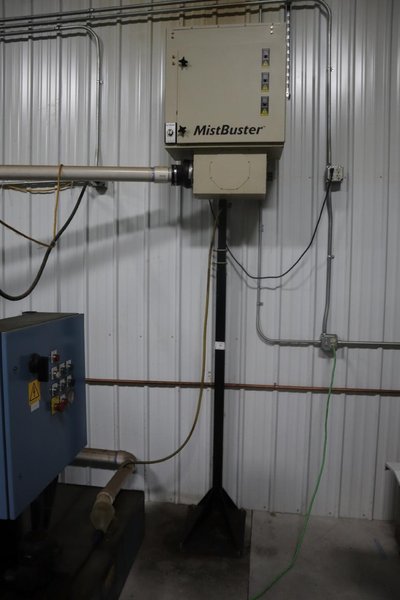 MistBuster Mist Collector on Adjustable Height Stand, Single Phase- Auction Item