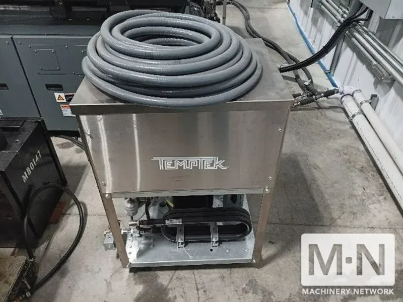1 TON TEMPTEK MODEL CF-1W WATER COOLED CHILLER MFG 2022 NEVER USED