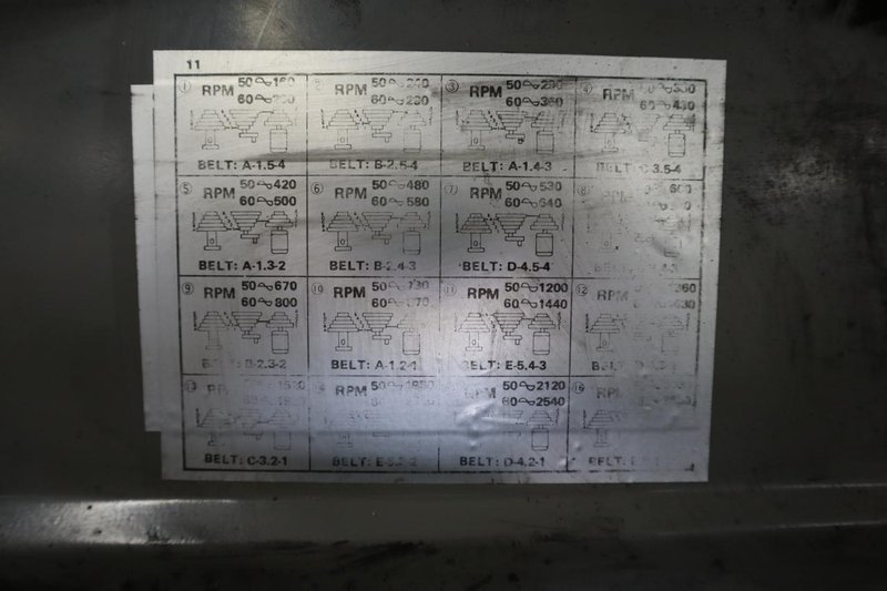 Jet OR-1458F 14" Standing Drill Press 16 Speed- Auction Item