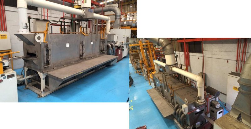 16" X 28" X 24" WATERBURY FARREL BONDING MILL LINE (14690)