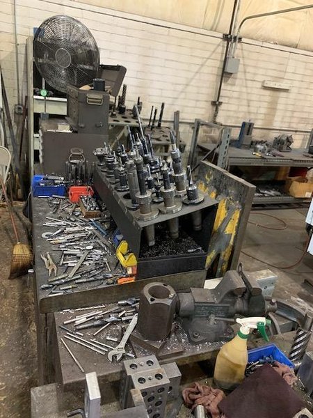 4&quot; KURAKI KBR-1105BX CNC TABLE TYPE HORIZONTAL BORING MILL. STOCK # 1060021
