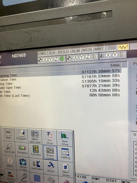 Makino A-92 (2) Pallet Horizontal  Machining Center