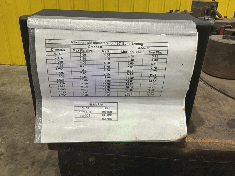 KRB MODEL #18M ELECTRO MECHANICAL ROTARY REBAR BENDER : YOBRO #25147