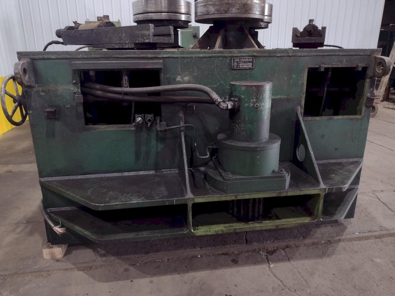 8" X 8" X 3/4" HAEUSLER MODEL #PHR-20VH HORIZONTAL &amp; VERTICAL HYDRAULIC PIPE &amp; ANGLE ROLL: STOCK #19133