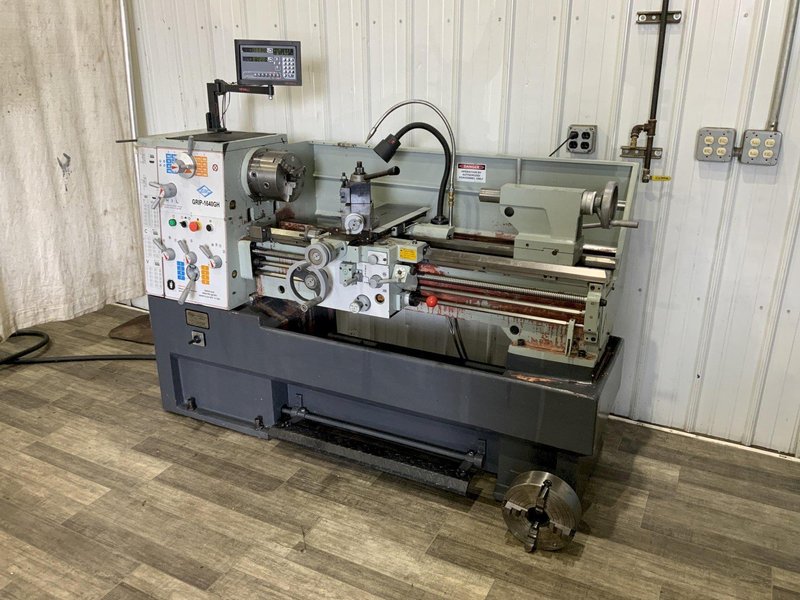 16" X 40" KBC TOOLS MODEL GRIP-1640GH GAP BED ENGINE LATHE: STOCK #81127