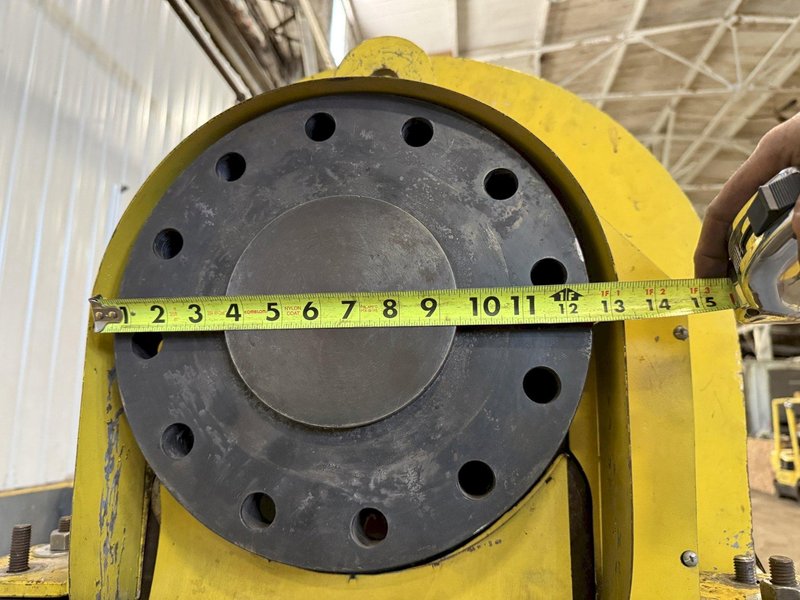 120&quot; SWING X 208&quot; LONG HEADSTOCK &amp; TAILSTOCK POWERED WELDING POSITIONER / PIPE ROLLER: YOBRO #23957