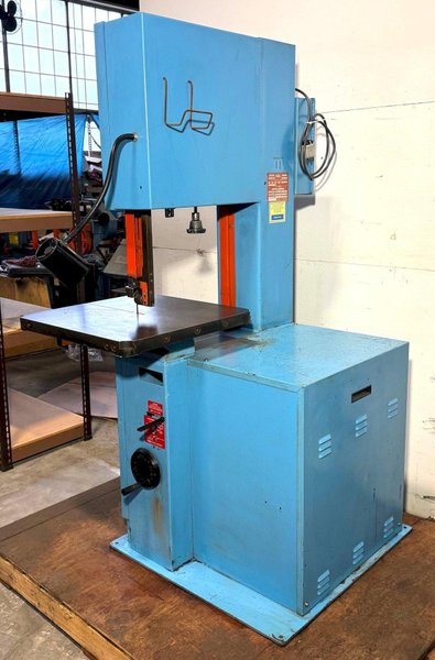 20" DoAll Vertical Band Saw 2013-V, 13" Under Guide, 55-2200 FPM, 26" x 26" Tbl., Clean