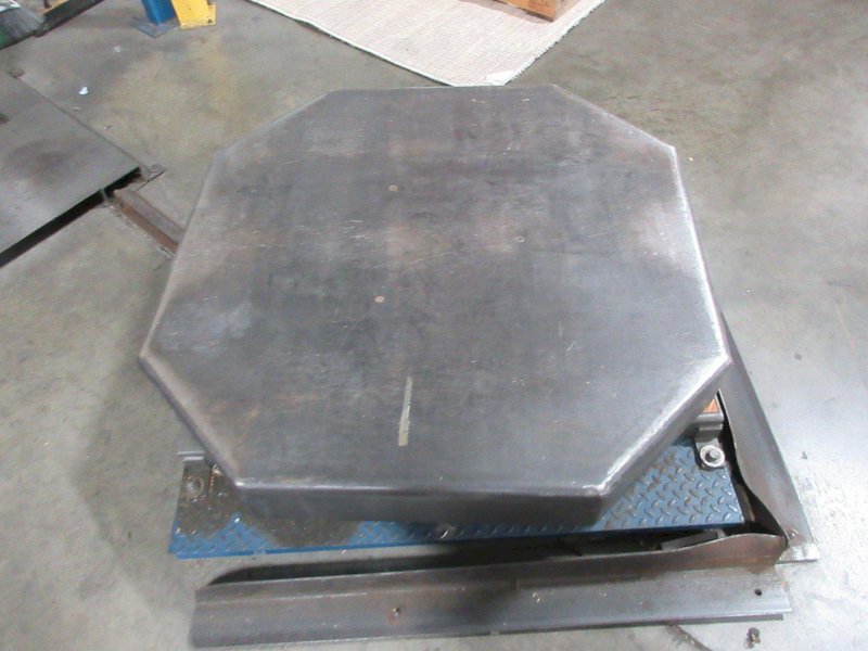 Orion Packaging Inc. Semi Automatic Shrink Wrapper and Pallet Scale, Max Load 55"x55"x82" 4000lbs Dynamic, 8000lb Static Capacity- Auction Item