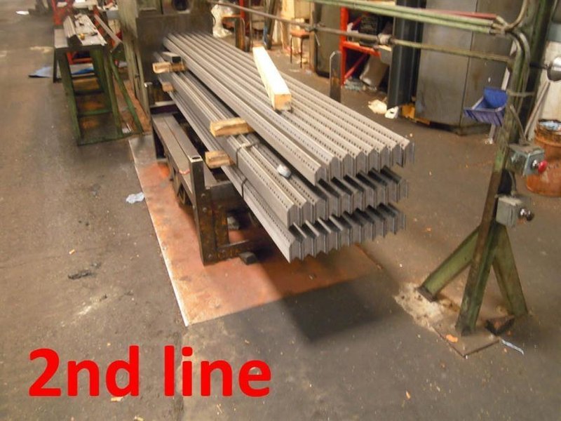 Colombo Profiling line - for making perforated vertical corner profiles