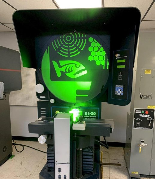 30" OGP (Optical Gaging Products) Model QL30 Optical Comparator &amp; Measuring Machine