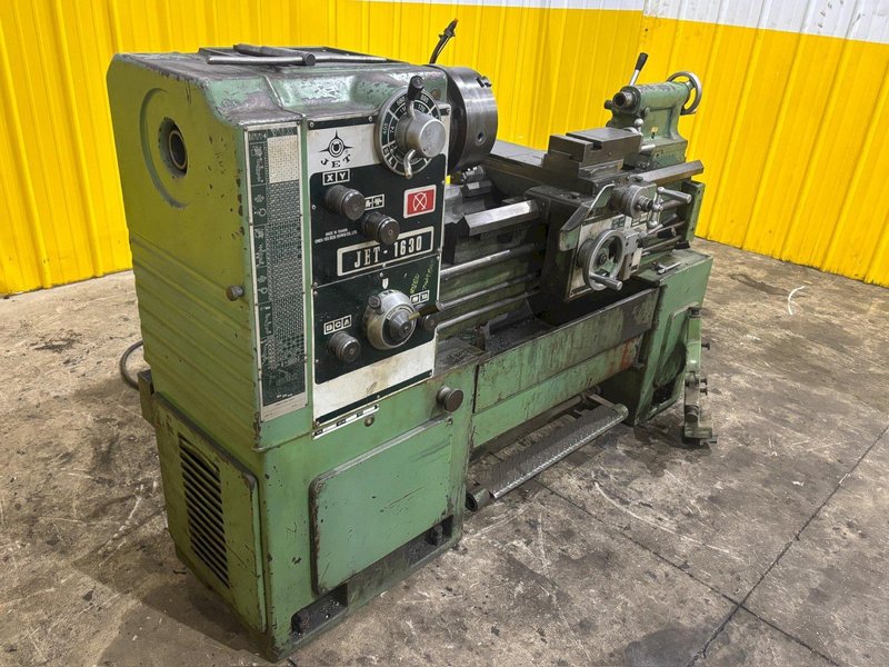 16&quot; X 30&quot; JET MODEL #1630 GAP BED ENGINE LATHE: YOBRO #24482