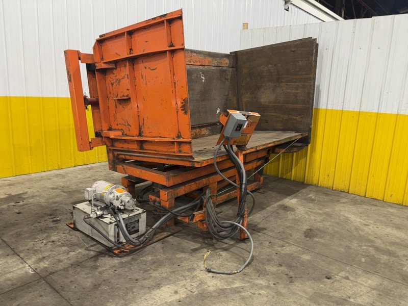 CHERRYS MODEL #C9048/00/4242 PALLET INVERTER / ROTATE / FLIPPER : STOCK #23224