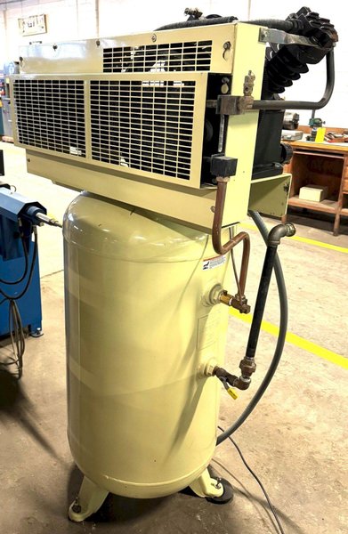 7-1/2 HP Ingersoll-Rand Air Compressor, 24 CFM, 175 PSI, 80 Gallon Vertical Tank