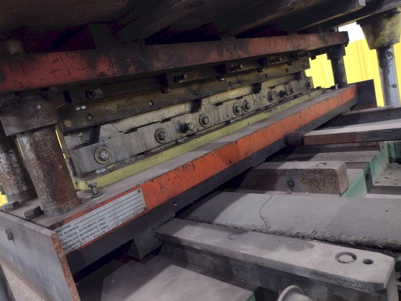 16 STAND X 36&quot; WIDE R-PANEL ASC ROLLFORMER LINE WITH REEL &amp; CUT OFF, BECK CONTROLS: STOCK 21176