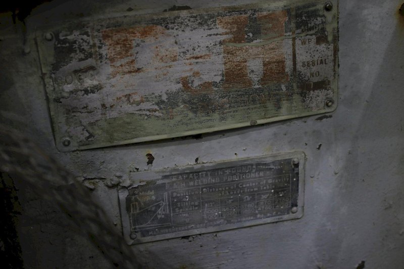 6000 LB P &amp; H WELDING POSITIONER: STOCK #74817