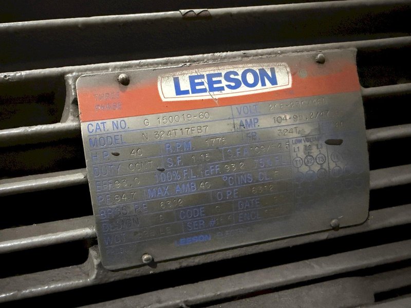 52” TIMESAVER MODEL #252-1M METAL BELT SANDER GRINDER: YOBRO 24763