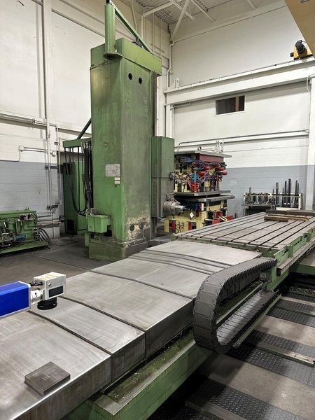 Giddings &amp; Lewis 6&quot; Model H6T CNC Table Type Boring Mill Year: 1991