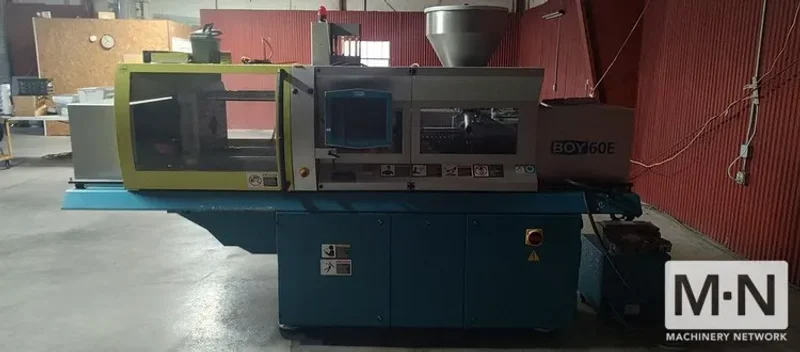 66 TON 3.1 OZ BOY MODEL 60E INJECTION MOLDING MACHINE MFG 2015 LOW HOURS