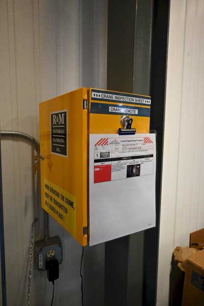 3 TON X 29' SPAN X 35' LONG X 14' LIFT MASS FREE STANDING BRIDGE CRANE SYSTEM 2009: STOCK #23155