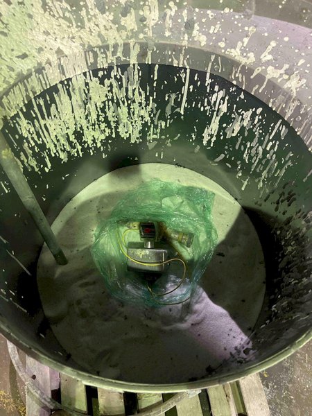 Fused Silica Air Dryer (fluidized sand bed) 40&quot; x24&quot; w/ Foot Pedal Air Actuator