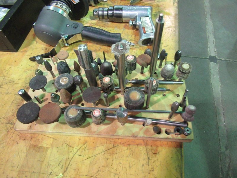Air Tools, Large Assortment including, Die Grinders, Orbital Sanders, Drills, Finger Grinder and MORE- Auction Item