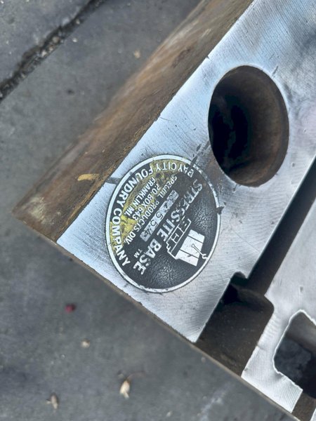 8&#039; X 20&#039; X 7&quot; BAY CITY T SLOTTED FLOOR PLATES: STOCK #75017