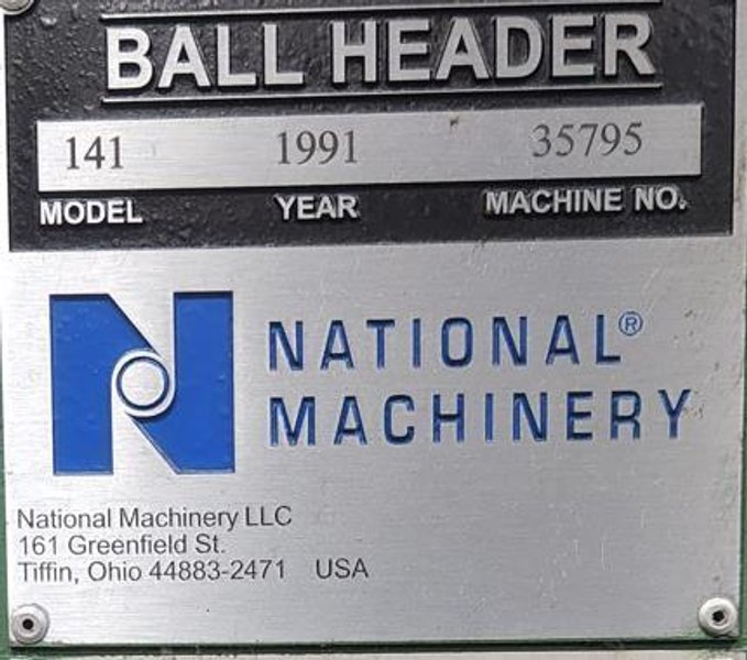 NATIONAL #141, BALL HEADER
