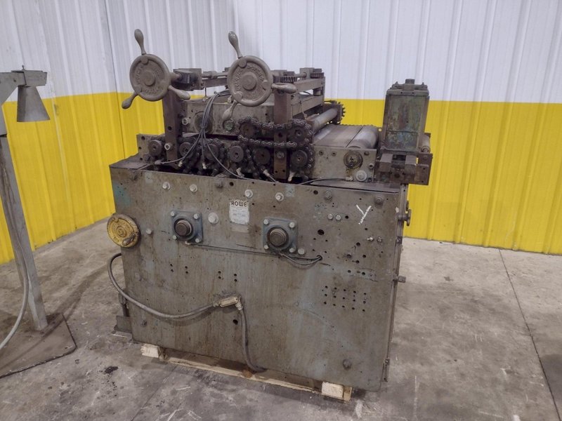 20" X .190" ROWE MODEL #C6-20 MOTORIZED COIL STRIP STRAIGHTENER: YOBRO #24754