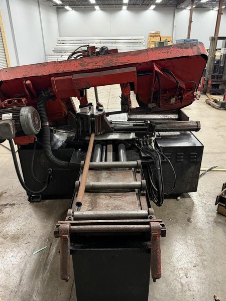 16″ x 16″ Amada HA-400W Automatic Horizontal Band-Saw, 2011