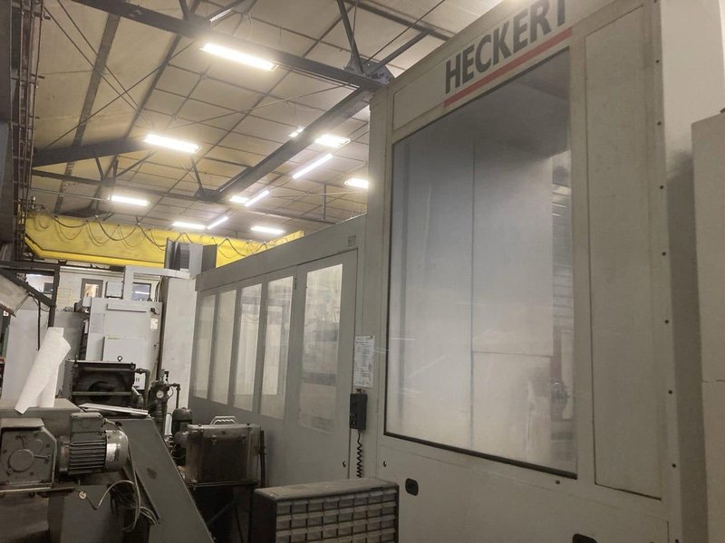 1250mm Heckert Model CWK 1250 P HMC, 1995 – Full 4th Axis, Thru-Spindle Coolant