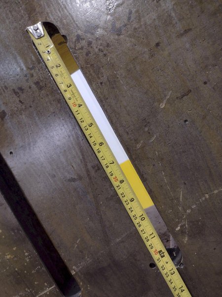 96" H X 36" W X 36" D PRECISION HIGH HEAVY DUTY SLOTTED ANGLE PLATE: STOCK #23016