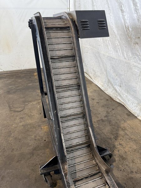 18' X 12" MAYFRAN CHIP CONVEYOR. STOCK # 0217426.