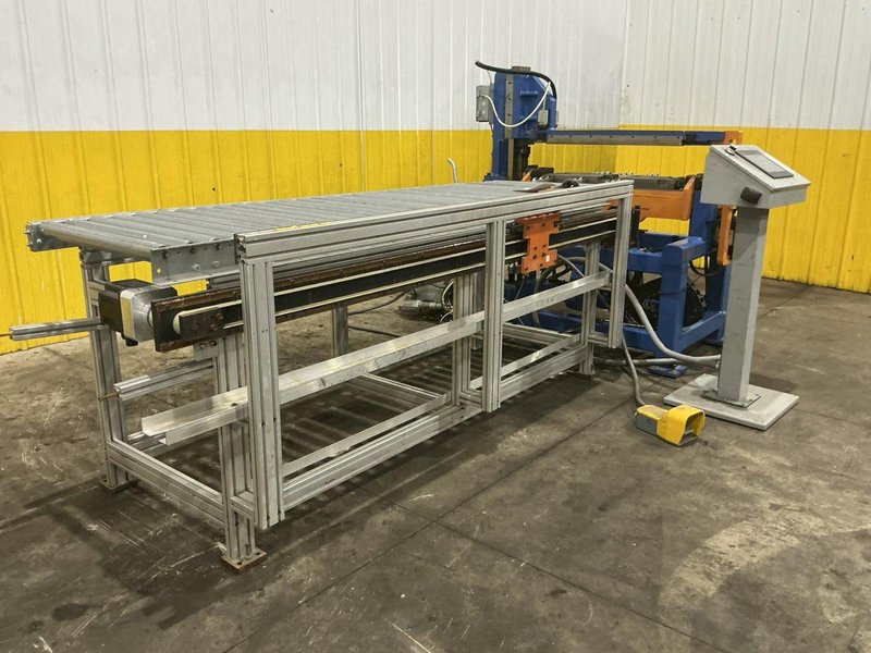 48" BRAKE MATE MODEL #32 SERVO SINGLE HEAD WING BENDER / BOX BRAKE: YOBRO #25906