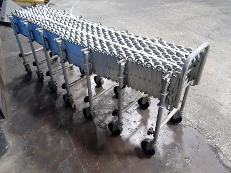 NESTAFLEX 24' X 6" FLEXIBLE GRAVITY CONVEYOR  -  175