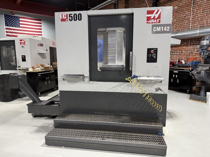 Haas EC-500 HMC, 2012 – Probe, Rigid Tapping, TSC