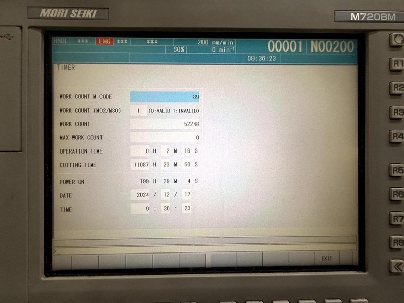 Mori Seiki NL1500MC/500 CNC Lathe, 2012 -Chip Conveyor, Tooling